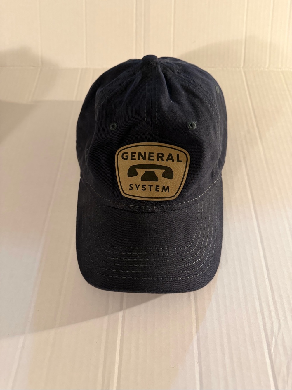 General Telephone System Men's Navy Baseball Cap